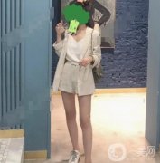 雖然我的面部五官長得挺好看的，但是我的身材就有些不理想了，尤其是大腿上